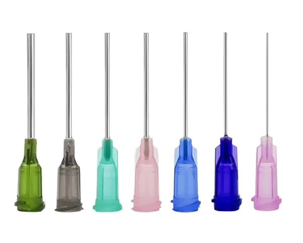 Plastic stalen naald